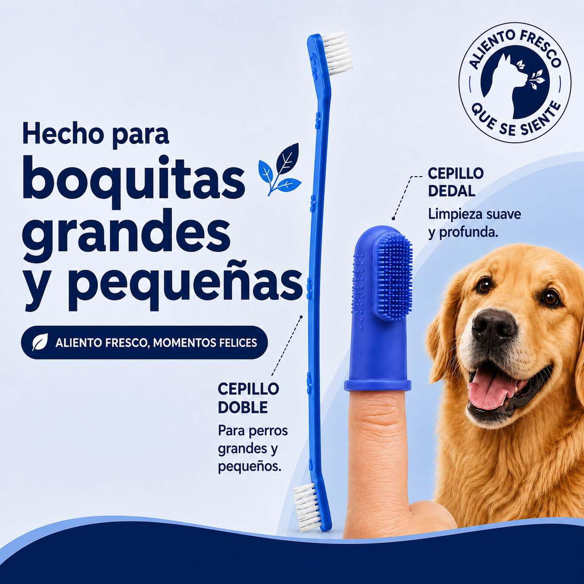 Crema dental para perros y gatos, con sabor a carne 🥩