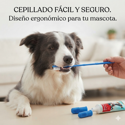 Cepillar Sin Pelear - Crema Dental Con Sabor a Carne